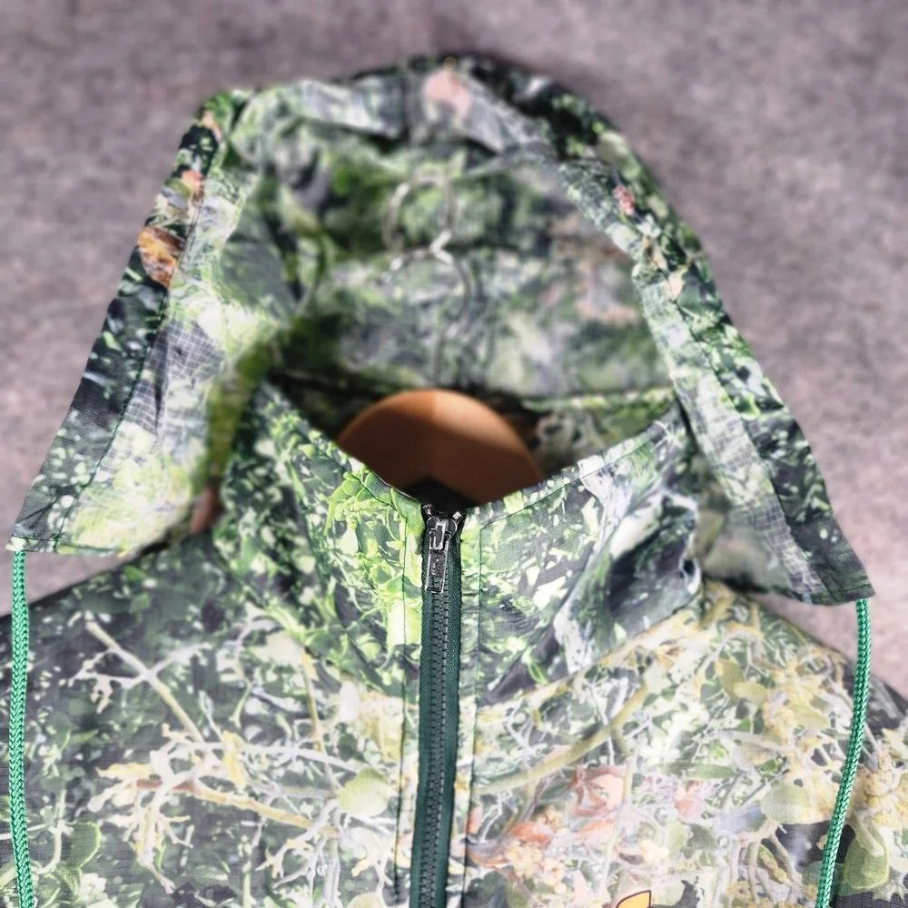 Noxious Camo Hooded Puffer Jacket Men's Size L‎ Realtree Style Mossy Oak